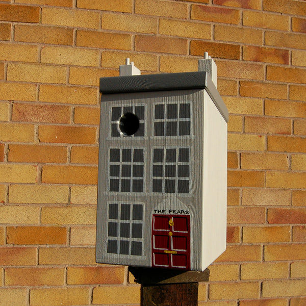 Personalised Georgian House Bird Box - Lindleywood