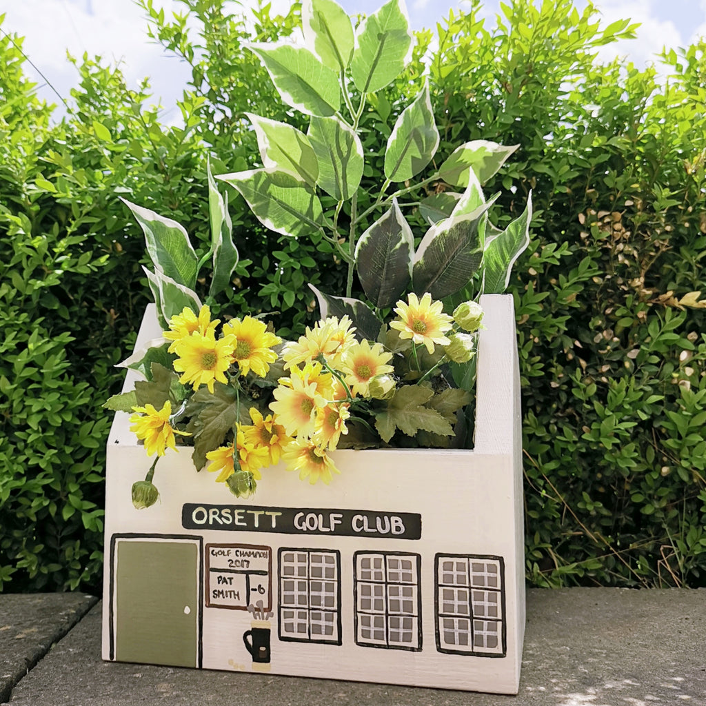 Personalised Golf Club Mini Planter - Lindleywood
