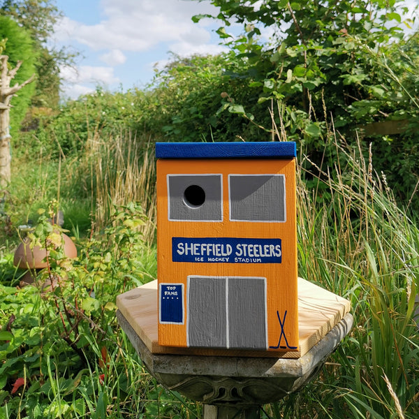 Personalised Ice Hockey Stadium Bird Box - Lindleywood