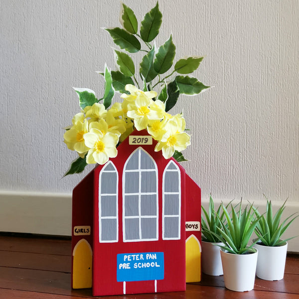Personalised School Mini Planter - Lindleywood