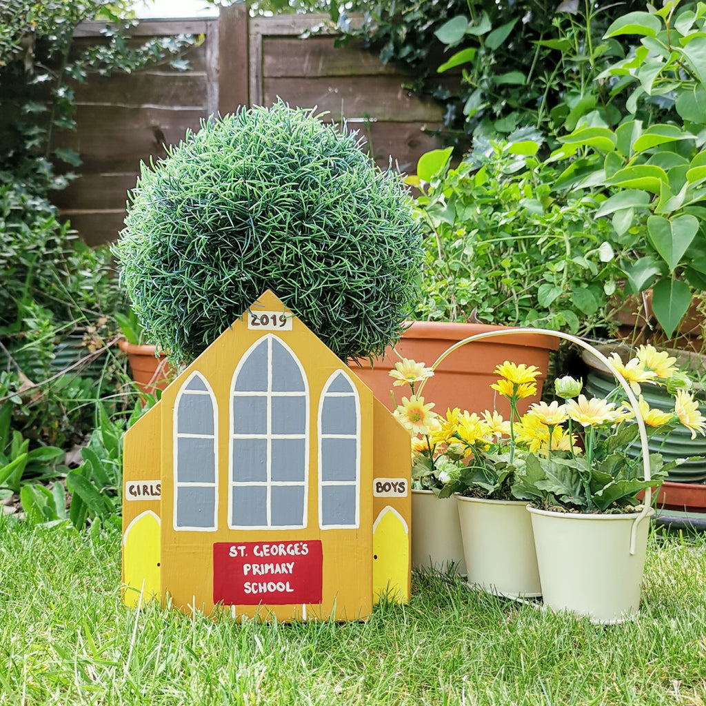 Personalised School Mini Planter - Lindleywood