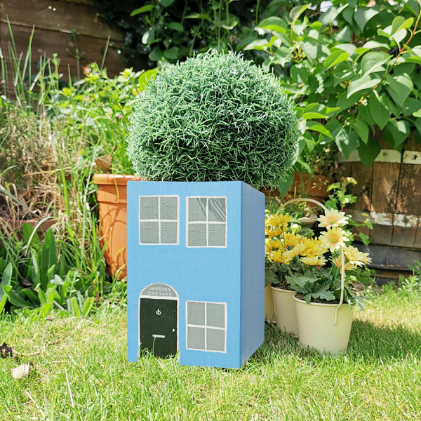 Personalised Seaside Cottage Mini Planter - Lindleywood