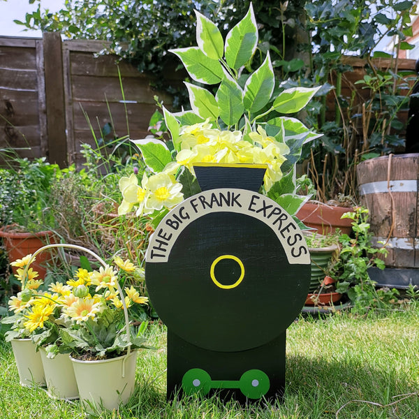 Personalised Steam Train Mini Planter - Lindleywood