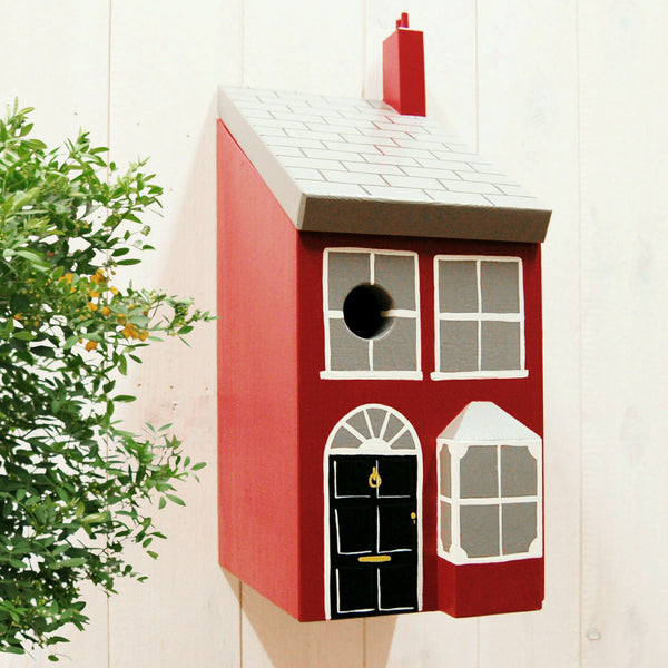 Personalised Victorian House Bird Box - Lindleywood