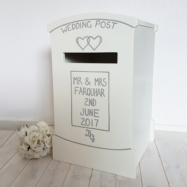 Post Box Personalised Wedding Post Box - Lindleywood