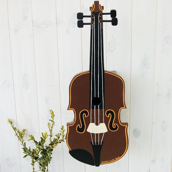 Personalised Fiddle - Violin Bird Box - Lindleywood