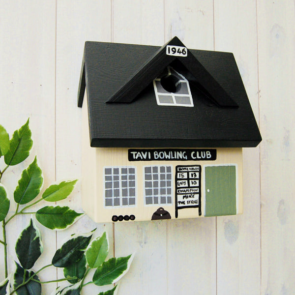 Personalised Bowls Club Bird Box - Lindleywood