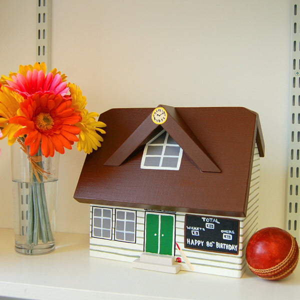 Personalised Cricket Pavilion Keepsake Box - Lindleywood