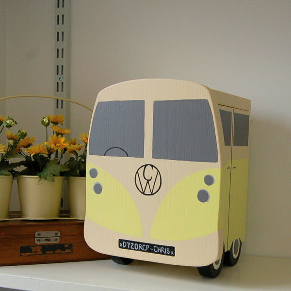 Personalised Campervan Split Screen Keepsake Box - Lindleywood