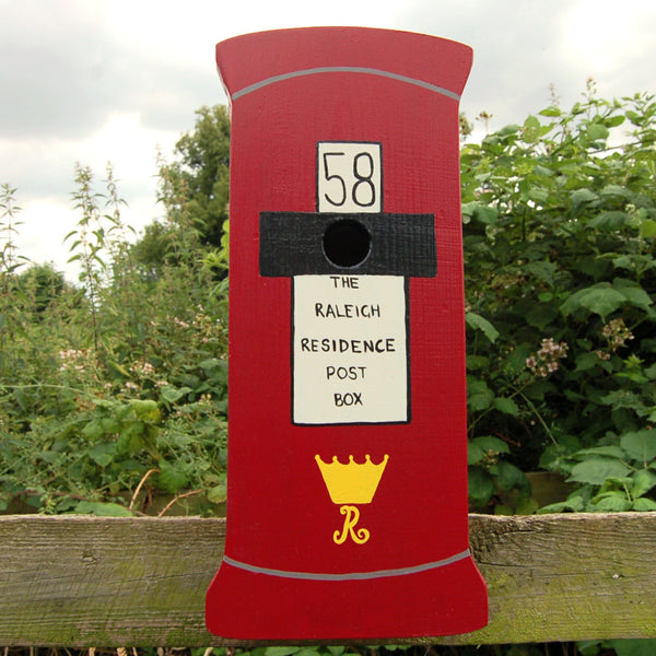 Personalised Post Box Bird Box - Lindleywood