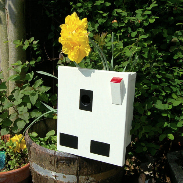 Handcrafted Electrical Socket Bird Box - Lindleywood