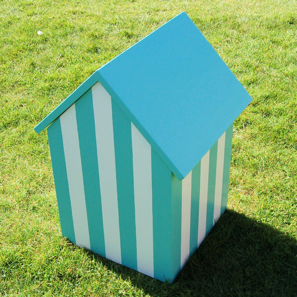 Beach Hut Personalised Wedding Post Box - Lindleywood