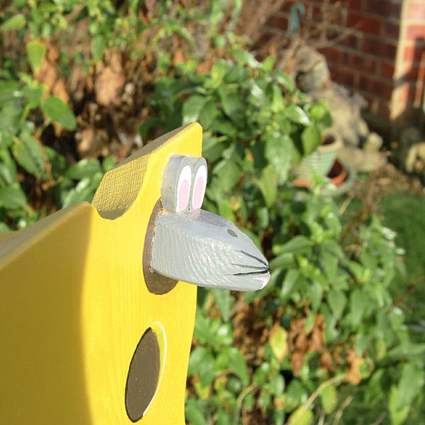 Handcrafted Cheese and Mouse Bird Box - Lindleywood