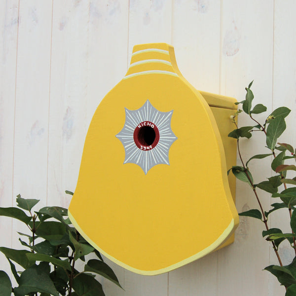 Personalised Firefighter Helmet Bird Box - Lindleywood