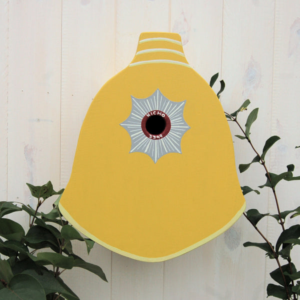 Personalised Firefighter Helmet Bird Box - Lindleywood