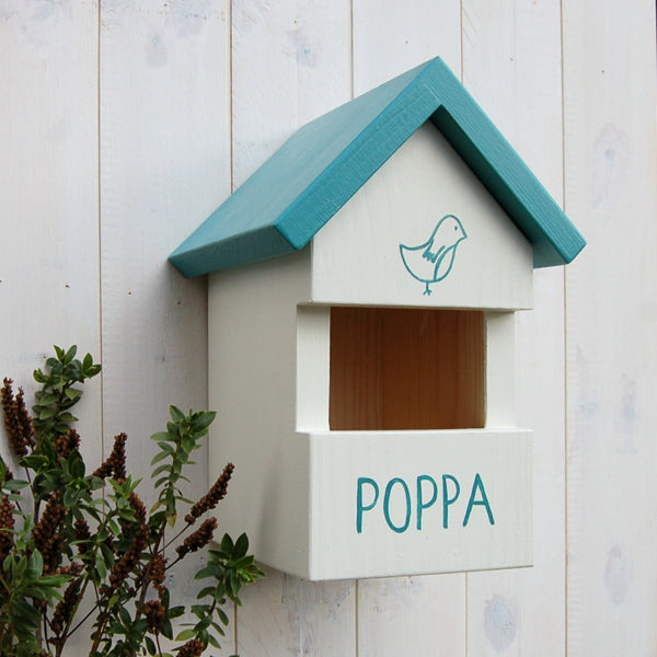 Personalised Robin Bird Box - Lindleywood